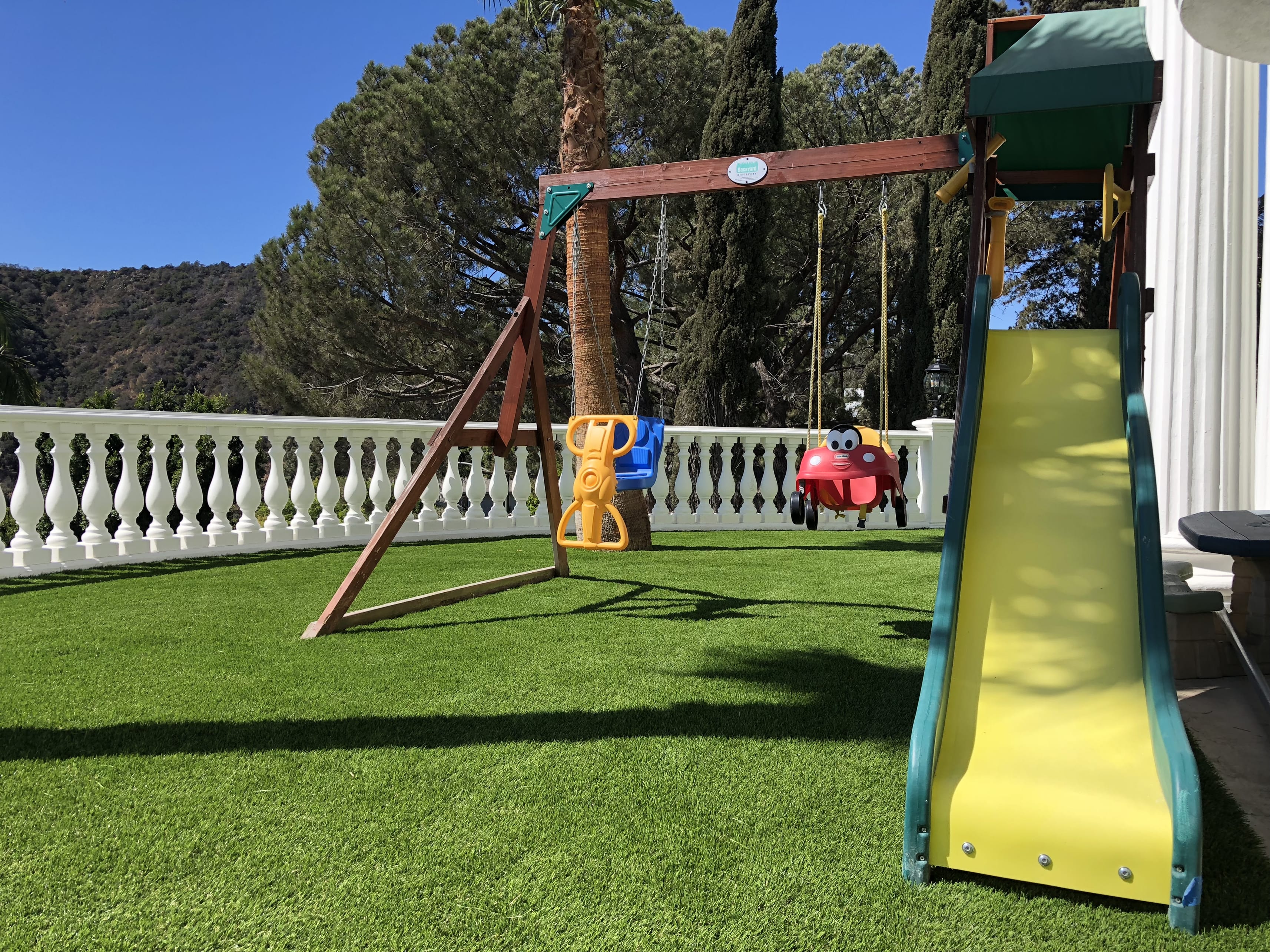 Playgrounds artificial grass and synthetic turf project photo gallery